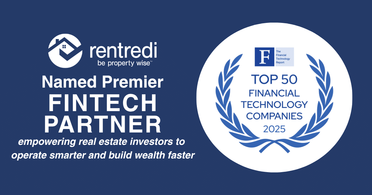 RentRedi Earns Top 50 Financial Technology Company Nod for Smart Rent Payment Innovations