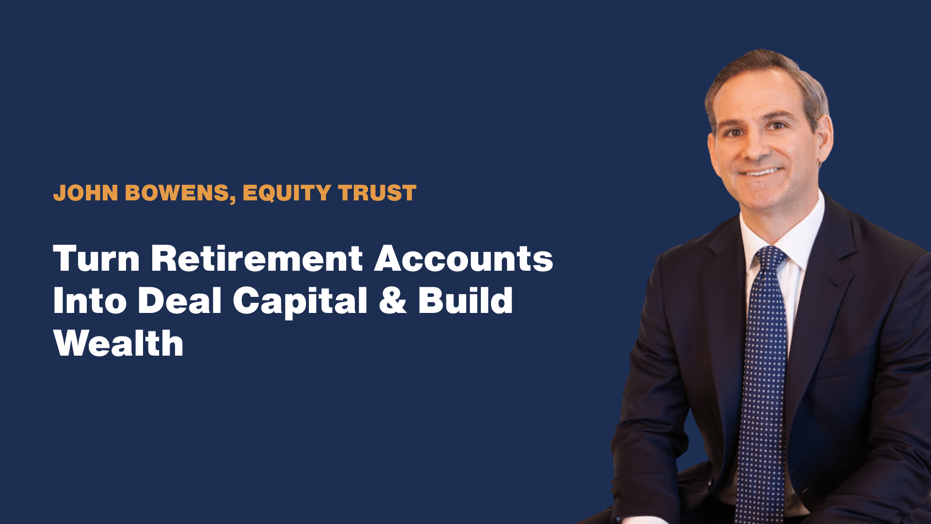 Creative Retirement Accounts for Landlords: Fund Deals, Reduce Taxes, Grow Wealth | Webinar