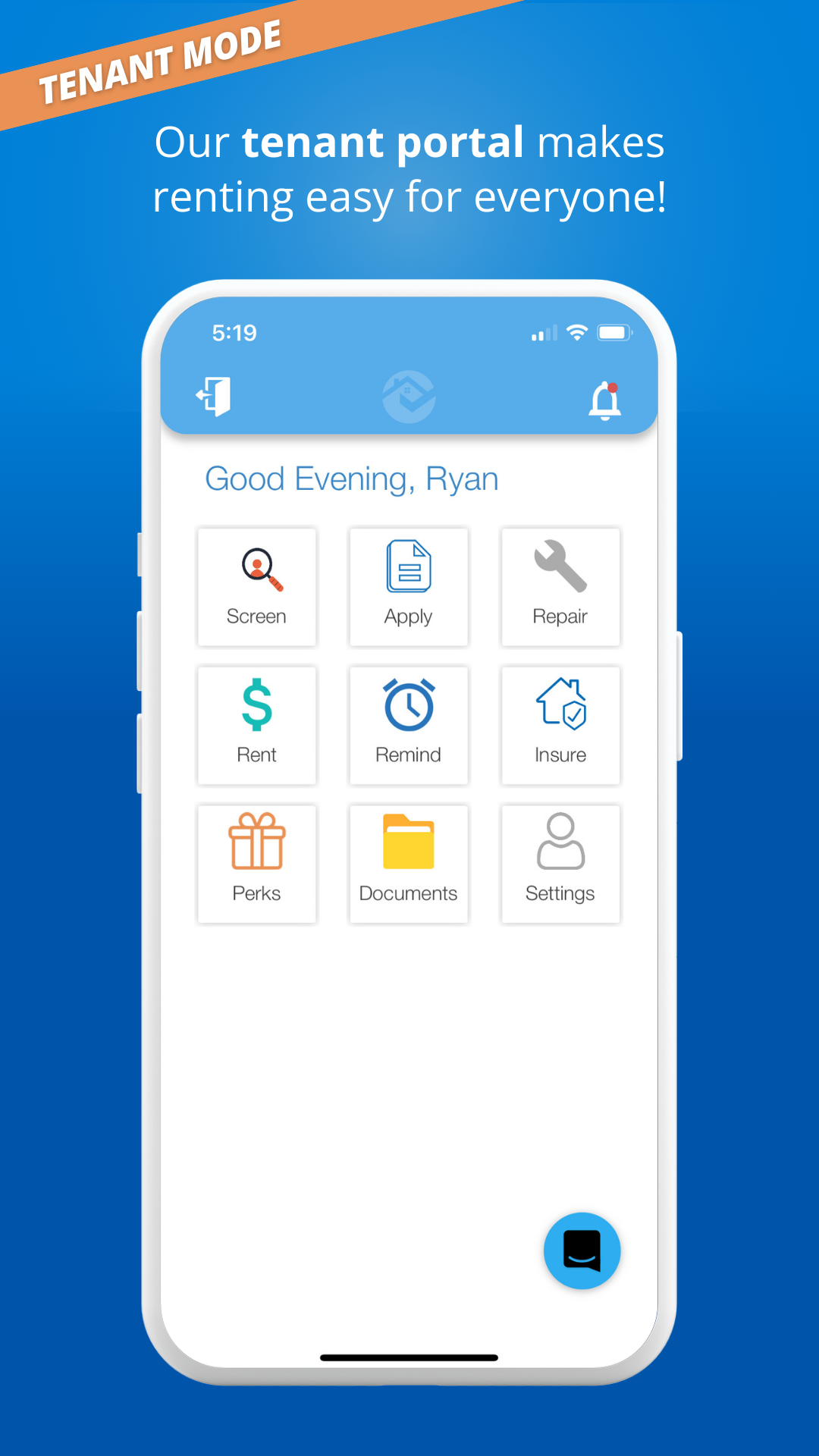 RentRedi tenant app